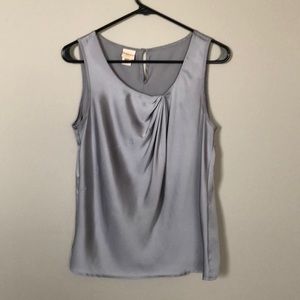 Covington silver dress top